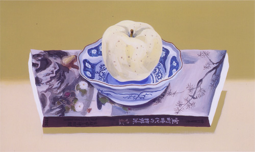 白い林檎と本