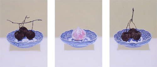 茘枝と菓子